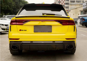 Diffuseur arrière et spoiler avant en fibre de carbone de style Aulena de haute qualité, vente directe d'usine pour <span class=keywords><strong>Audi</strong></span> <span class=keywords><strong>RSQ8</strong></span> - Product Image 5