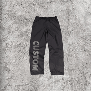 Servicio OEM Pantalones Deportivos para Hombre con Logotipo Personalizado, Estilo Vintage Ecológico, Lavado Claro - Product Image 2