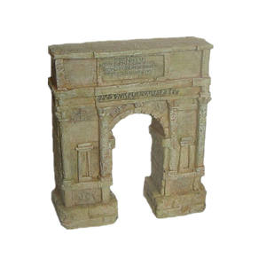 Construcción <span class=keywords><strong>romana</strong></span> de poliresina, templo de Athena para decoración acuática - Product Image 2