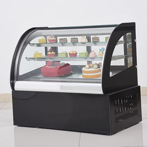 Présentoir de comptoir de supermarché vitrine pour gâteau type porte ouverte avec compresseur réfrigérateur <span class=keywords><strong>congélateur</strong></span> présentoir - Product Image 2