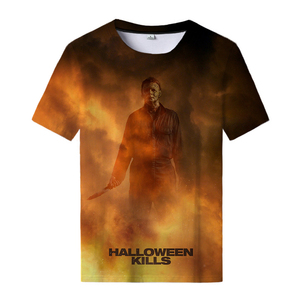 Fitspi <strong>Halloween</strong> Kills 3D Printed <strong>Tshirt</strong> Movie Theme Oversized Streetwear Short Sleeve Top Men <strong>Women</strong> - Product Image 6