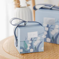 Boîtes cadeaux et artisanales jetables en papier d'art de luxe, design unique et élégant, haute qualité en stock