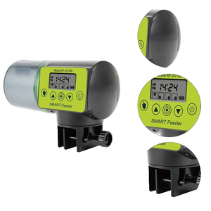 Moderno Display digitale automatico alimentatore per pesci eco-friendly in plastica Timer elettrico Dispenser cibo per accessori per acquari in scatola - Product Image 5