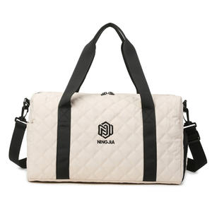 Nouveau sac de voyage femmes réglable chariot étui <span class=keywords><strong>fil</strong></span> à broder losange expansion portable sec humide séparation gym sac de sport - Product Image 1