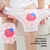 Genouillères réglables pour enfants, équipement de protection contre les chutes, pour nourrissons et tout-petits, respirantes, résistantes à l'abrasion, pour la marche et le ramper