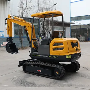 SOAO NEW CE Epa Engine Diesel Small Digger Machine Hydraulic Mini Crawler Excavator With Factory Price