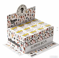 SY Mini Sneaker Model Blind Box Set 12 Pairs Random Color Collectible Toy for Sneaker Mysterious Box