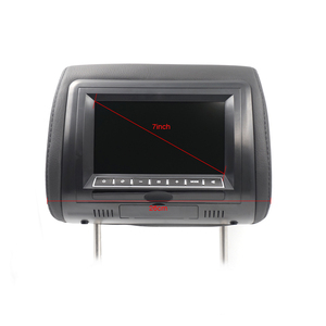 Appui-tête universel multifonctions, pour voiture avec <span class=keywords><strong>lecteur</strong></span> dvd et AV avec écran LED - Product Image 2