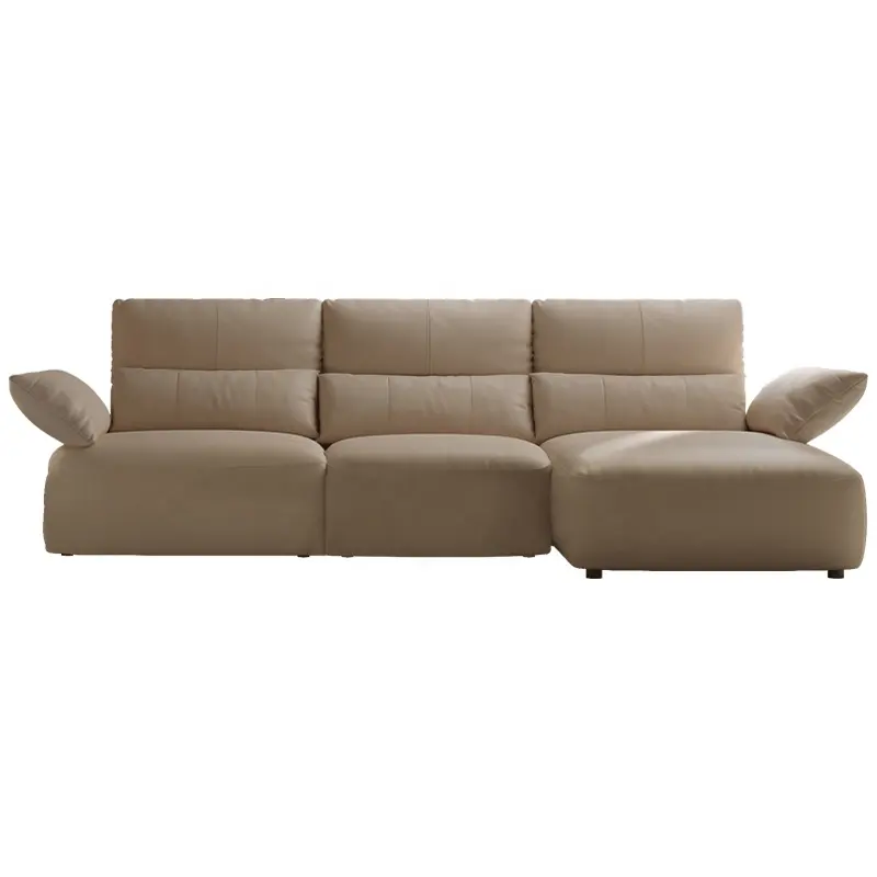 Высококачественный Кожаный Диван итальянский современный дизайн мебель диван набор роскошный секционный диван гостиная диван