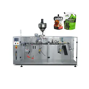 High Speed Horizontal Premade Pouch Packing Machine for Versatile Laundry Soap Liquid