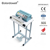 Scelleuse thermique semi-automatique à pédale WD-FRE-400 400 mm pour films plastiques, feuilles, boîtes et emballages en carton