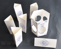 Usine d'impression de dossier de document de présentation papier