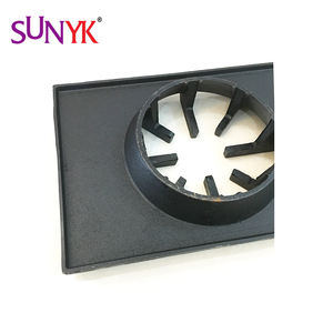 Grilles <span class=keywords><strong>de</strong></span> poêle en fonte <span class=keywords><strong>de</strong></span> peinture <span class=keywords><strong>de</strong></span> résistance à la chaleur <span class=keywords><strong>de</strong></span> qualité supérieure <span class=keywords><strong>pour</strong></span> la cuisine commerciale - Product Image 3