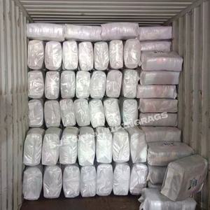 Trapos de algodón blanco reciclado de colores, trapos de camiseta de colores, trapos 100% algodón para limpieza industrial - Product Image 1