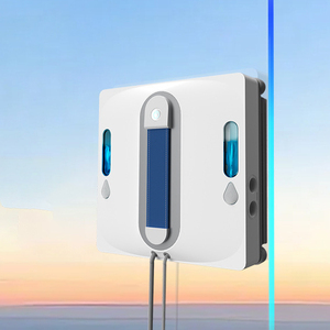 Electric Household Robotic Window Cleaner <b>Remote</b> <b>Control</b> US <b>Plug</b> Brushless Motor Front Spray Glass Water Tank OEM/ODM - Product Image 2