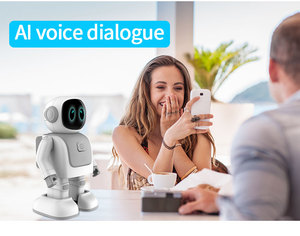 Altavoz Robot Bailarín con Iluminación LED RGB, Carga USB, Funciona con Batería, Respuesta Musical Rítmica - Product Image 5