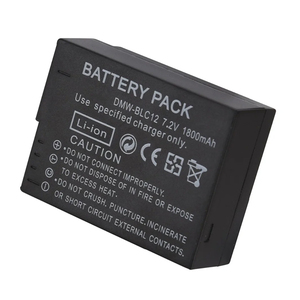 Máy ảnh kỹ thuật số thay thế có thể sạc lại lithium ion 7.2V 1800mAh pin DMW-BLC12 cho DC-G95 DMC-G85 DMC-GH2 DMC-G5 DMC-G6K - Product Image 1