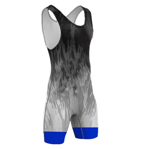 Tùy chỉnh một mảnh không tay rắn của người đàn ông Đấu Vật <span class=keywords><strong>singlets</strong></span> - Product Image 6