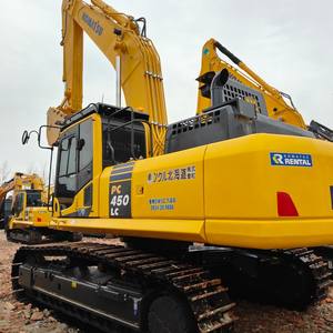 Komatsu เครื่องขุดดินไฮดรอลิก PC450-7รถตักดิน Komatsu มือสองสภาพดีมีแกนมอเตอร์และส่วนประกอบของปั๊ม - Product Image 1