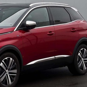 Déflecteurs de Vitres Fumés Noir Mat Adhésifs (4 pièces) pour Peugeot <span class=keywords><strong>3008</strong></span> Mk1 Mk2 (2009-2021) - Product Image 3