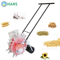 Semoir agricole compact Hans 2-en-1 pour riz et maïs avec fertiliseur, en vente