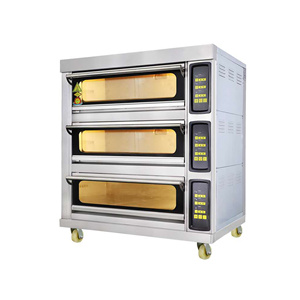 430 Stainless Steel Front Heavy Duty Digital Baking <b>Oven</b> Accurate Baking Commercial <b>Oven</b> for <b>Small</b> Bakeries Stainless Steel Cons - Product Image 2