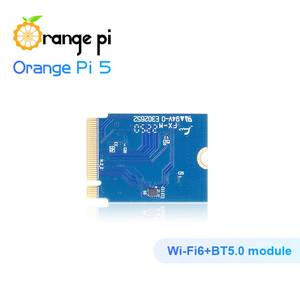 Orange <span class=keywords><strong>Pi</strong></span> 5 Wi-Fi6 BT 5.0-Modul UART/ PCM-Schnitts telle BCM4375 Drahtloser Chip 2,4 GHz 5GHz MIMO Standard 2 Antennen für Orange <span class=keywords><strong>Pi</strong></span> 5 - Product Image 6