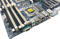Carte mère d'origine pour serveur HP WorkStation Z800 576202-001 460838-002 536798-001 REV 1.02 LGA 1366 X58