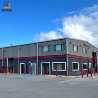 Edificio Metálico Prefabricado de Estructura de Acero Industrial Chino de Primera Calidad para Operaciones de Producción en Almacenes
