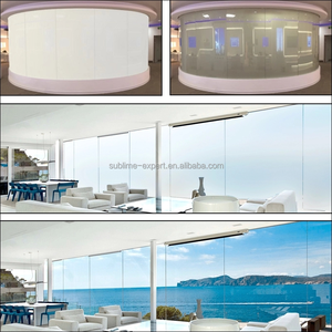 Película Inteligente <span class=keywords><strong>para</strong></span> Ventanas de Oficina, Vidrio Inteligente <span class=keywords><strong>para</strong></span> Exteriores, <span class=keywords><strong>Papel</strong></span> de Vidrio Esmerilado Autoadhesivo PDLC <span class=keywords><strong>para</strong></span> Decoración del Hogar, Vidrio con Función Encendido/Apagado PDLC - Product Image 4