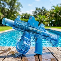Pistola de Juguete para Niños, Pistola de Agua Eléctrica con Placa Ignífuga