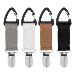 Clip de fixation portable pour chapeau de paille de voyage, anti-perte, pour accrocher au sac, idéal pour la plage et le camping - Product Image 1
