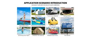 Ngoài trời không thấm nước mưa bóng râm độ bền kéo màng cấu trúc vật liệu cho Tán lều nơi trú ẩn vải - Product Image 6