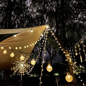 Ornements <span class=keywords><strong>de</strong></span> Noël Guirlande Arbre Décorations Pendentifs Suspendus Lumière Nouvel An Maison Bulle Boule Guirlande Lumineuse - Product Image 2