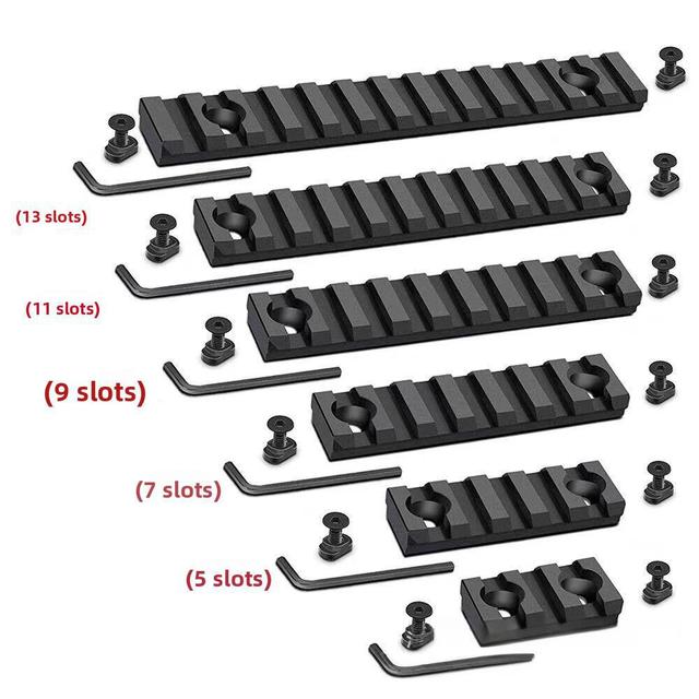 High Quality 3 5 7 9 Slots Aluminum Swivels Scope Mount Accessories Hunting Set for Outdoor Hunting