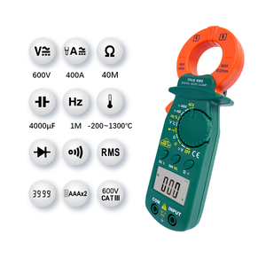 Medidor de pinza digital VA333 400A AC/DC True <span class=keywords><strong>RMS</strong></span> Amperímetro Auto Range 3999 Count Multímetro Voltaje Hz Ohm NCV Tester Capacitancia - Product Image 3