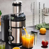 Volautomatische suikerrietpersmachine Fruit- en groentepersmachine Sapcentrifuge Machine Roestvrij staal Grote diameter