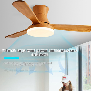 Ventilateurs Lampes Décoratives Haute Vitesse Silence Électrique DC Moteur Alimenté Blanc Télécommande Ventilateur de Plafond Prix - Product Image 6