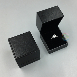 Großhandel Günstige Luxus Nach Schwarz Schmuck Ring Verpackung - Product Image 1