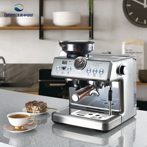 เครื่องชงกาแฟเอสเพรสโซ่ระดับมืออาชีพ BD-CM601 กึ่งอัตโนมัติ พร้อมปั๊มอิตาลี ULKA 20 บาร์ และระบบบดเมล็ดกาแฟ 27 ระดับ - Product Image 2