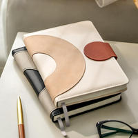 Carnet de notes promotionnel A5 personnalisable en cuir PU rigide avec logo, prix d'usine, faible MOQ, vente en gros