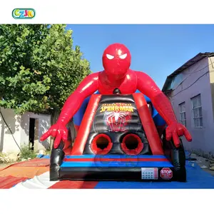 Spider Man Spiderman Trung Quốc Giá Rẻ Inflatable Obstacle Course Để Bán