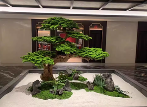 Árbol <span class=keywords><strong>de</strong></span> Pino Bonsái Artificial <span class=keywords><strong>de</strong></span> <span class=keywords><strong>Cedro</strong></span>, Anti-UV, Grande, para Interiores/Exteriores, Personalizable, OEM, ODM, Podocarpus, Directo <span class=keywords><strong>de</strong></span> Fábrica - Product Image 4