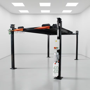 4柱式駐車装置 車両保管 室内/屋外 油圧式カーエレベーター ドライブカーリフト パークリフト - Product Image 4