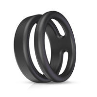 Nouveau Collier Contraceptif en Silicone à Double Anneau pour Homme, Verrouillage du Sperme, Retard de l'Éjaculation, Étanche IPX7, Sans Effets Secondaires, Jouet Sexuel Masculin