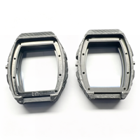 Boîtier en fibre de carbone forgée, pièces de montre modifiées, personnalisable, Chine