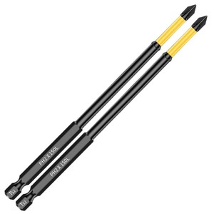 Guest Quality Phillips <b>Screwdriver</b> Bit 150mm PH2 Magnetic S2 Steel 1/4 Hex Shank Industrial Grade - Product Image 4