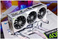 GEFORCE RTX 4090 16G DDR5 PCI Express 256-bit Fan Baru Desktop Laptop Star Pole Dazzling Light Chasing Wind Kartu Grafis
