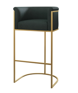 <span class=keywords><strong>Tabouret</strong></span> <span class=keywords><strong>de</strong></span> <span class=keywords><strong>Bar</strong></span> Moderne en Métal Doré <span class=keywords><strong>Hauteur</strong></span> <span class=keywords><strong>65</strong></span>/75cm Chaise Haute pour Tables <span class=keywords><strong>de</strong></span> Club pour Hôtels Salle à Manger et Centres Commerciaux quantité minimale <span class=keywords><strong>de</strong></span> commande Bas - Product Image 6