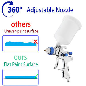 Pistola de Pulverización ABST Pro RP con Tecnología de Presión Reducida, Pistola de Pulverización RP de Baja Presión para Pintura Automotriz - Product Image 3